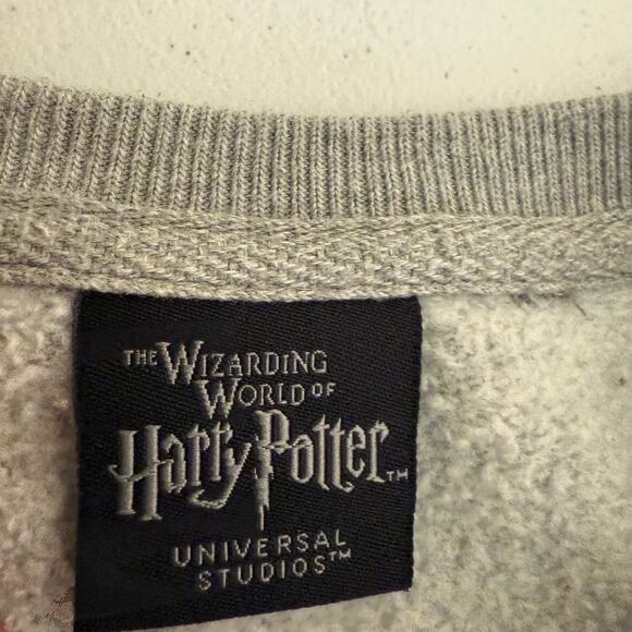 Universal Studios Wizard World of Harry Potter Sweatshirt Mens M Gray Ravenclaw - Picture 3 of 10